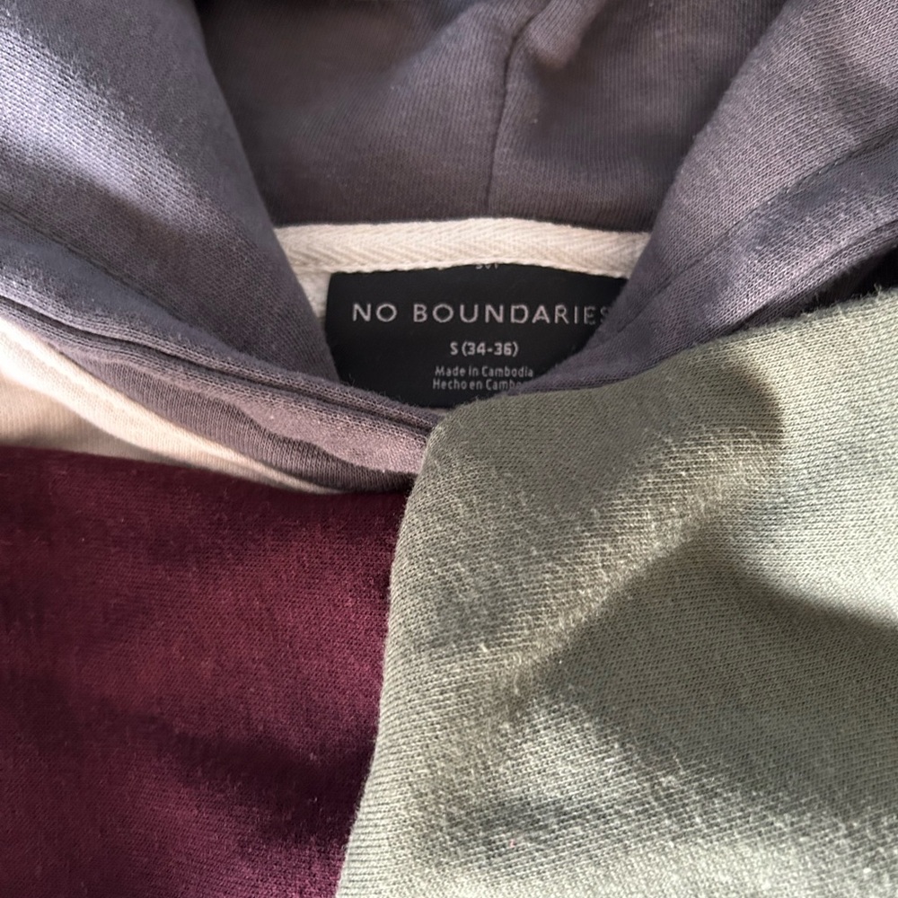 No Boundaries Multicolor Hoodie